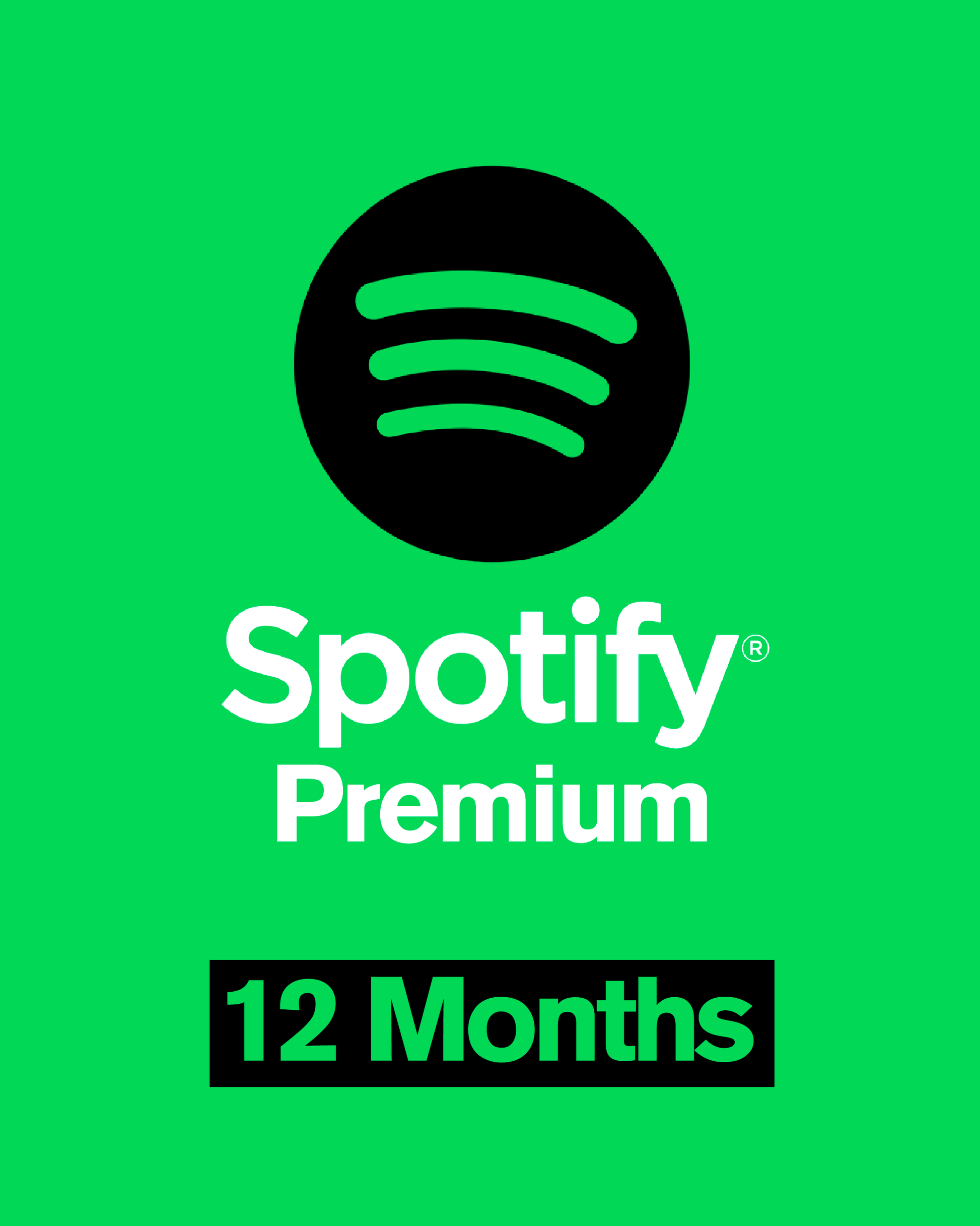 Spotify Premium 12 Month Code - SpyceptModz