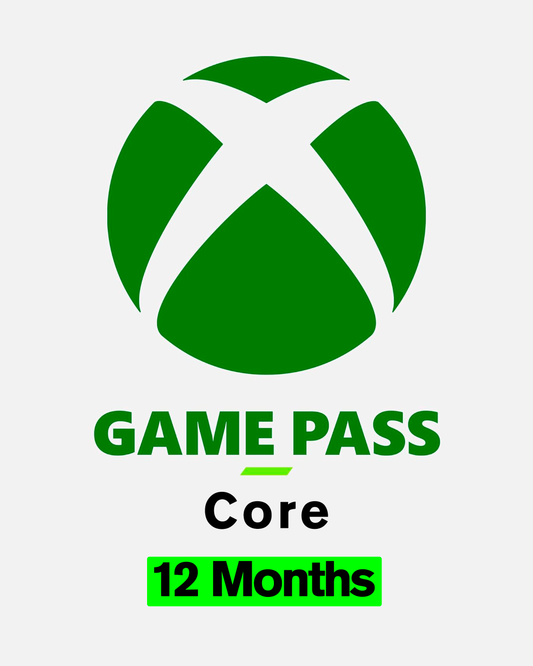 Xbox Game Pass Core 12 Month Code - SpyceptModz